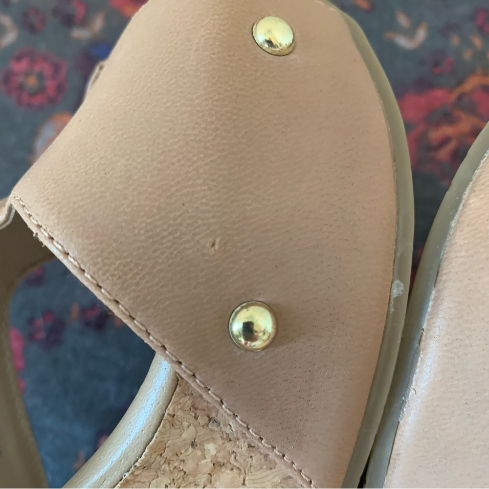 *NWT* Kenneth Cole Reaction Cork Heel Sandals - Picture 9 of 10